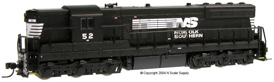 Norfolk Southern - Diesel - SD-9, High Hood wo/DB, Throughbreed - Atlas 53509